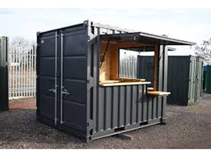 Để Bán Thép 20 Feet Nhỏ Thủy Lực Có Thể Gập Lại Container Cửa Hàng Cho Thị Trường Mua Sắm - Product Image 6