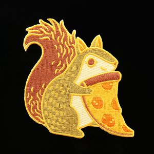 Tùy chỉnh thực hiện chất lượng cao 3D thêu bỏ qua biên giới sắt trên sự ủng hộ 100% đầy đủ thêu vá - Product Image 6