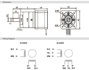 Caja de Cambios Planetaria Híbrida Siheng Motor de 17 Pasos - Product Image 2