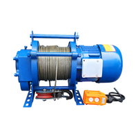 Elektrischer Hebezug 220V/380V Aluminiumgehäuse Elektrische Winde Multifunktionaler Hebemotor für Kräne für Stahlseil