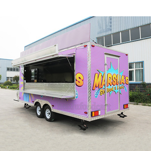 Remorque mobile de restauration rapide, <span class=keywords><strong>petite</strong></span>, pour hot-dogs, crêpes, kiosque, <span class=keywords><strong>caravane</strong></span> - Product Image 5