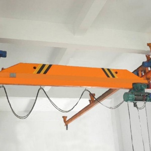 Pont roulant monopoutre avec système de protection de sécurité pour le levage industriel et le soutien des travaux de transport quotidiens - Product Image 2