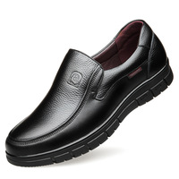 Nouvelles Chaussures Habillées en Cuir pour Hommes d'Affaires, Grandes Tailles 37-48, Confortables pour le Bureau et Décontractées, Mocassins Antidérapants, Exportation Directe Usine, Personnalisables
