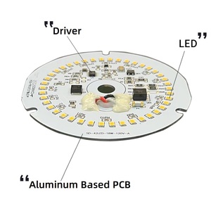 لوحة وحدة دوب دائرية مضيئة 18 واط ، ترياك ترياك تعتيم ETL ل - Product Image 2