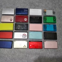 Console portable de jeu NDSL originale reconditionnée, chargeur aléatoire inclus pour cartouche de jeu, compatible avec le matériau ABS