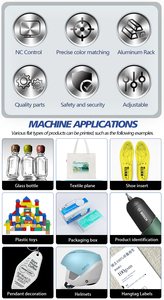 Stampante a tampone automatica a <span class=keywords><strong>2</strong></span> colori con tavolo mobile, nuove testine in gomma e piastre in acciaio per inchiostro personalizzato - Product Image 4