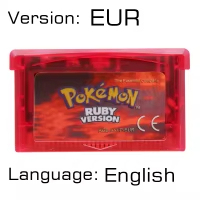 도매 <span class=keywords><strong>32</strong></span> 비트 GBA 게임 카트리지 포켓몬 시리즈 루비, FireRed, 사파이어, 에메랄드, LeafGreen (미국 버전) - Product Image 5
