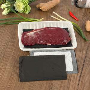 Tampon absorbant jetable pour emballage de poisson, volaille et viande à usage alimentaire industriel - Product Image 2