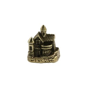 Latón antigua villa pequeñ<span class=keywords><strong>a</strong></span> <span class=keywords><strong>casa</strong></span> adornos pastoral cuento de hadas <span class=keywords><strong>casa</strong></span> creativa escritorio artesanías - Product Image 6