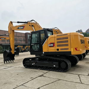 Excavadora SY215C con cucharón de 0.93m3 para trabajo de excavación rápida, apertura de zanjas, nivelación de terrenos y movimiento de tierras a granel. - Product Image 1