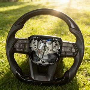 Volante Personalizado Mejorado para <span class=keywords><strong>Toyota</strong></span> Land Cruiser <span class=keywords><strong>GR</strong></span> Prado LC250 LC300 Cruiser LC200 Hilux Fortuner Prado 120 150 - Product Image 1