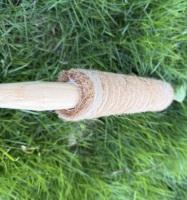 Poteaux de soutien modernes en fibre de coco avec couvercle pour plantes grimpantes de jardin et de serre