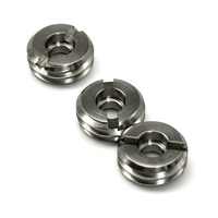 Rondelle de blocage fendue légère en aluminium 6061, entretoise anodisable pour modèles et équipements légers