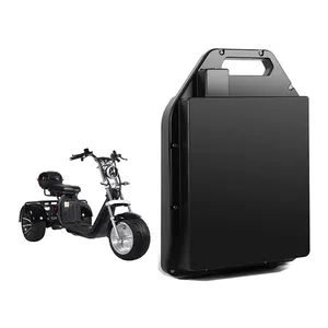 60v 12ah 20ah Removable Lithium Battery for 1500w EEC Citycoco 2 Wheel Electric Scooter