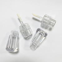 Conteneur cosmétique unique de boîte de brillant à lèvres d'emballage de tube clair vide de brillant à lèvres