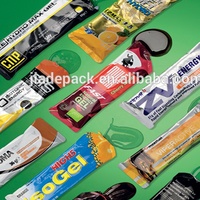 Mesin Pengemas Sachet Gel Energi Bentuk Tidak Beraturan Multifungsi Otomatis Penuh dengan Motor Pemotong Stainless Food Grade