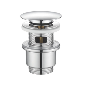 Válvula Click Clack de Acero Inoxidable 304, Desagüe de <span class=keywords><strong>Lavabo</strong></span> <span class=keywords><strong>con</strong></span> Sistema Pop-Up y Protección Contra Atascos, Cromado - Product Image 1