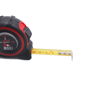 고품질 DEDING 양면 롤링 테이프 0.125mm 탄소강 블레이드 고무 쉘 미터/인치 5m 길이 수동 재단사용 - Product Image 4