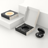 Bouchons d'oreilles pliables en silicone souple EP090, isolation acoustique à coussin d'air, réutilisables, réduction du bruit, anti-ronflement pour le sommeil
