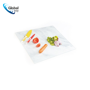 Grande <span class=keywords><strong>planche</strong></span> à découper en verre trempé <span class=keywords><strong>Palette</strong></span> de verre pour peinture à l'huile, résistante à la chaleur, incassable, lavable au lave-vaisselle - Product Image 1