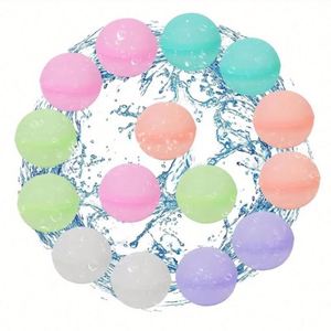 Pelota de Agua de Silicona con Logotipo Personalizado de Alta Calidad, Diseño 2024, Juegos de Agua para Niños, Actividades al Aire Libre, Piscina de Verano - Product Image 1