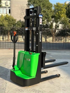 Carretilla elevadora eléctrica de alto rendimiento personalizada 1,5 T 3M apilador de palés eléctrico con certificado CE - Product Image 2