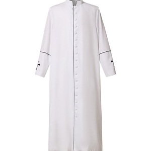 Abito Lungo da Sacerdote Medievale Vintage all'Ingrosso, Veste Clericale Multicolore per Costume di Halloween e Cosplay - Product Image 5