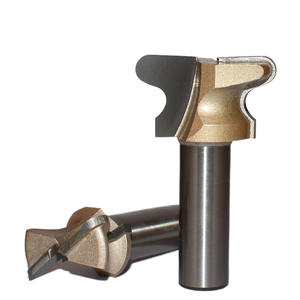 ก้าน1/2สองนิ้วตัวไสไม้สำหรับอุตสาหกรรมเกรดตู้เราเตอร์บิตแกะสลักเฟอร์นิเจอร์ - Product Image 1