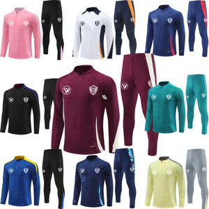 Jaket Windbreaker Sepak Bola Kualitas Thailand Grosir, Seragam Latihan Sepak Bola, Tracksuit untuk Klub, Jersey Sepak Bola, Setelan Tracksuit - Product Image 1