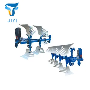 JIYI New Hydraulic Reversible Plough Tractor Rotary Plow with Gear for 50-100HP Tractors for Farms and Home Use