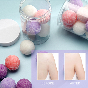 Boules <span class=keywords><strong>de</strong></span> gommage corporel au sucre hydratantes et réparatrices pour usage quotidien, boules exfoliantes blanchissantes - Product Image 6