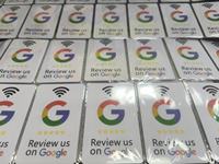 Tarjetas NFC para Reseñas de Google - Tarjetas de Membresía y de Negocios de 125kHz con Mini Etiquetas y Diseño Impermeable