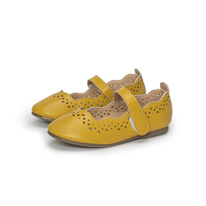 Nuevos Zapatos Planos de Moda con Boca Ondulada para Niñas, Zapatos de Princesa de Suela Blanda para Niñas Pequeñas, Zapatos de Vestir para Actuaciones - Product Image 1