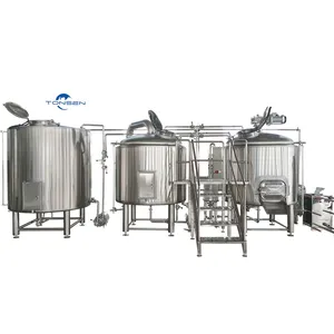 Turnkey Project 1000l 1500L 2000L brew System Beer Brewing Kit for Craft Beer Making