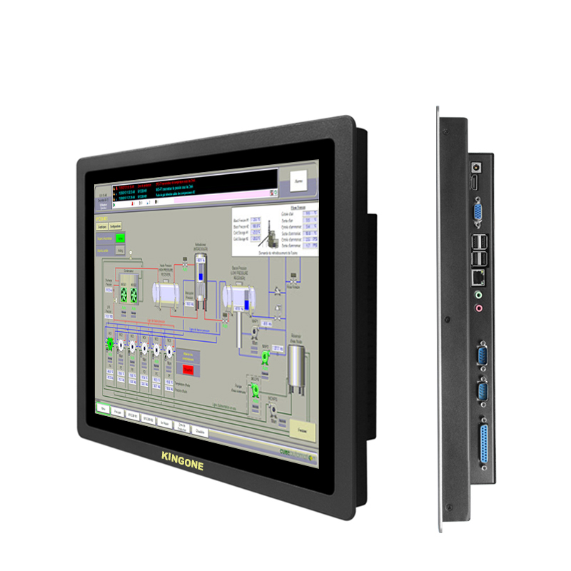 12 "15" 17 "19 дюймов высокая яркость прочный металлический корпус дисплей HD сенсорный экран промышленного класса ЖК-монитор с открытой рамкой