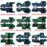 Câbles flexibles pour téléphone portable, câble de charge USB, design en forme de barre pour Infinix Hot 9 Play 10 Lite 10i 11 20 Note 8 8i 12 30