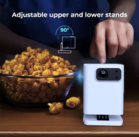 Projecteur LED DLP portable 720P HD Smart Mini Home Theater Pocket Pico Mini 720P HD Smart Mini Home Theater Fonctionnant sur batterie 2G