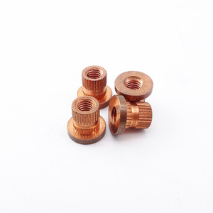 Écrous à crimpage rotatifs à dents en acier inoxydable (SS 304, 420) et zinc blanc, M3 à M10, type K, écrous cannelés <span class=keywords><strong>M8</strong></span> - Product Image 1