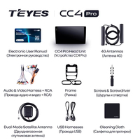 TEYES CC4 PRO para Renault Clio 4 BH98 KH98 2016 - 2019 CarPlay Android Auto 2DIN Autoradio Reproductor Multimedia Estéreo para Auto
