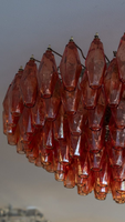 Lustre contemporain en verre de Murano italien