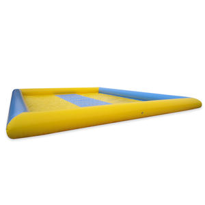 Piscine gonflable carrée en PVC Joyshine Factory Wholesale 6m x 6m pour enfants, écologique, <span class=keywords><strong>protection</strong></span> UV, haute résistance, modèle ignifuge - Product Image 5