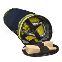 Sac de taille de sauvetage de corde d'accès facile d'usine professionnelle sac de corde de pompier avec bande réfléchissante