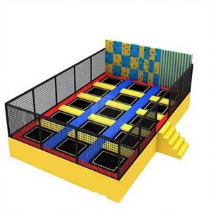 LINO Trampoline de style commercial le plus populaire, équipement de jeu souple pour enfants, aire de jeux intérieure, parc de jeux - Product Image 1