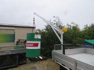 便携式电动折叠迷你悬臂起重机 -- 非常适合阳台使用、船只操作和车辆安装 - Product Image 6