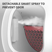 PETKIT PURA MAX Version mondiale Bac à litière automatique autonettoyant intelligent pour chat Toilette pour chat avec commande à distance par application