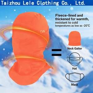 Balaclava, cache-cou élastique, bonnet d'hiver thermique, <span class=keywords><strong>masque</strong></span> facial pour le cyclisme, le ski et les sports de neige - Product Image 4