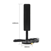 Antena WiFi 4G LTE de 12dBi de Alta Ganancia, Tipo Pala Plana, Banda Ancha de 700-2700MHz, Omnidireccional, para Router Inalámbrico, Módem, Gateway, OEM Personalizado