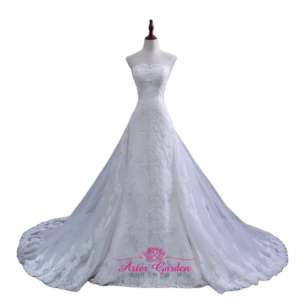Robe De Mariage 2021 Sweetheart Lace Bridal Dress Bridal Designer Trouwjurken Een Lijn Bruidsmeisje Jurk Voor Bruiloft S180