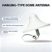 Antena Omnidireccional Wifi 3g 4g Lte de 806-2500mhz, Antena de Techo Tipo Domo para Amplificador de Señal de Teléfono Celular