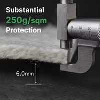 Service OEM, capuche de protection ignifuge professionnelle, 250 g/m², norme GA869, résistante aux hautes températures, équipement de sécurité pour pompiers